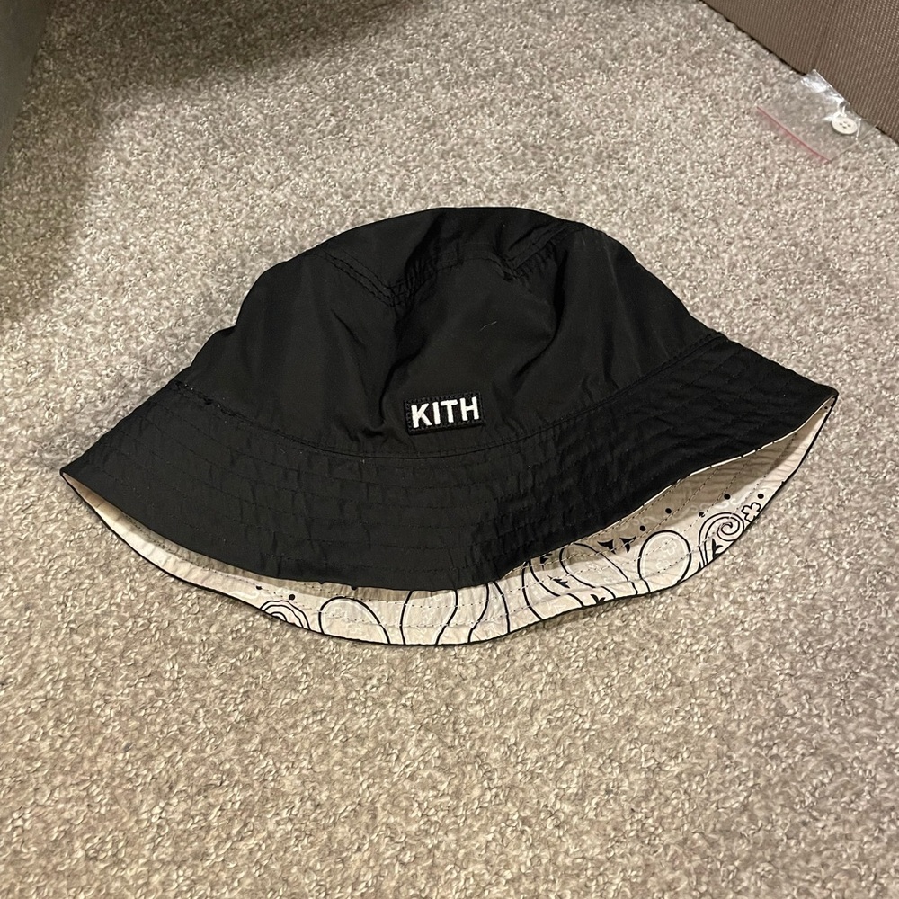 Kith Deconstructed Bandana Reversible Bucket Hat
